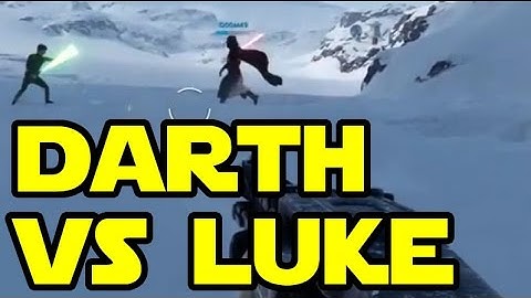 Darth Vader vs Luke Skywalker in Star Wars Battlefront Beta | WikiGameGuides