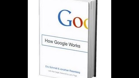 How Google Works |Book Summary|