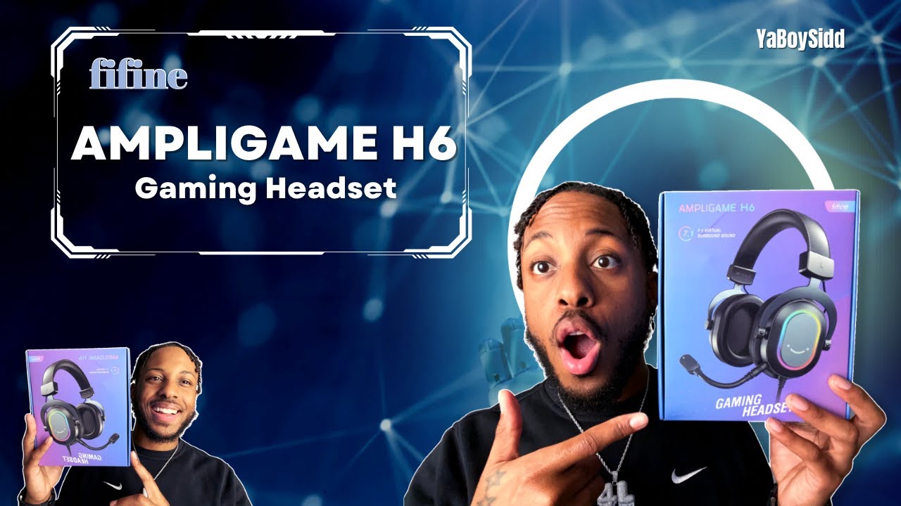 Fifine h6 headset. Gaming Headset ampligame h6. Fifine ampligame. Ampligame h6 наушники. Fifine h6.