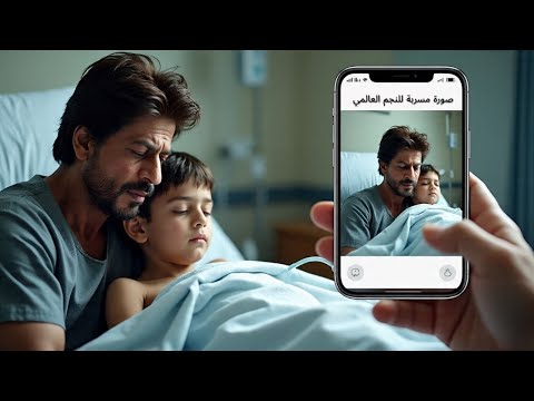 اختفى النجم العالمي شاروخان 3 أيام ثم اكتشفوا صورته مع طفل سوري يحتضر