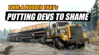 Snowrunner Modder that nailed American Rigs  | All TWM Mods