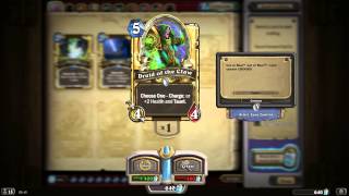 Druid of the Claw HD Hearthstone Golden Card Spotlight