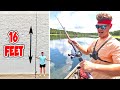 World's BIGGEST Fishing Rod!