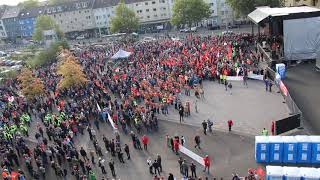 IG Metall Workers Union Protest V Beginning of the Rally