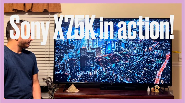Sony X75K 65” tv in action!