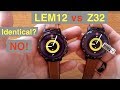 LEMFO LEM12 vs OUKITEL Z32 Dual Camera 3GB/32GB Smartwatches & 900 mAh Power Banks: Identical? No!