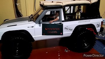 Scx10 Rhonda Rousey Jeep Comanche Injora hard body
