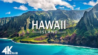 FLYING OVER HAWAII (4K UHD) - Relaxing Music Along With Beautiful Nature Videos - 4K Video HD