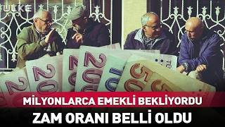 Milyonlarca Emekli Bekliyordu! Zam Oranı Belli Oldu