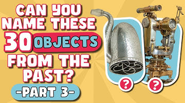 TRIVIA QUIZ: Remember these vintage objects?  PART 3 🧠 Test your memory! 👑