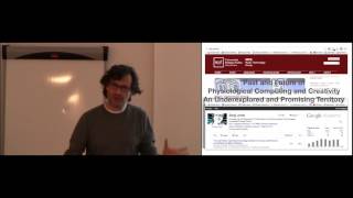 “Past and Future of Physiological Computing and Creativity…” Prof. Sergi Jorda (PhyCS 2015)