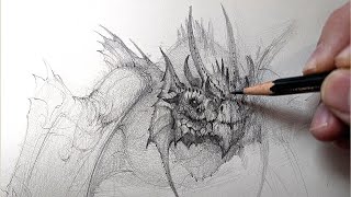 How to Draw a Mysterious Creature: Realtime Sketch