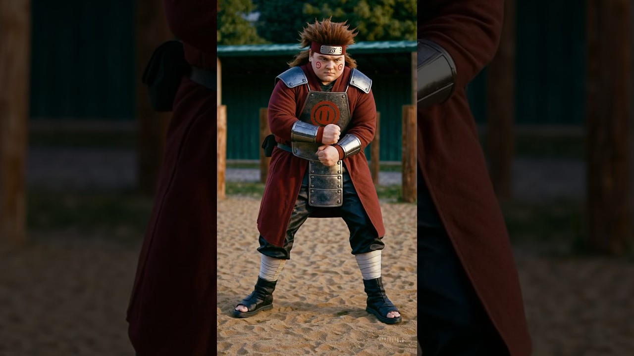 Chôji Akimichi in real life 🍔✨