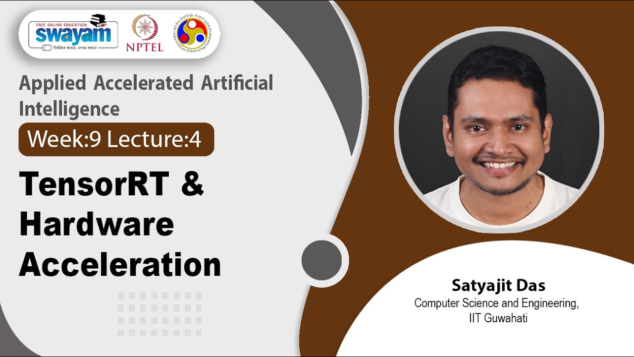 Lec 42: TrnsorRT & Hardware Acceleration