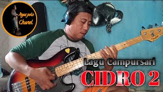 CIDRO 2 lagu yang lagi hits (BASS COVER,,,bay shepin misa,,,om SAVANA blitar
