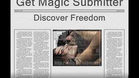 Get Magic Submitter for Fast Free Indexing Sites