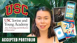 HOW I GOT INTO USC'S INNOVATION ACADEMY - Application, Portfolio, Interview, Tips