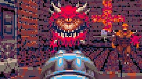 POOM - A Remarkable PICO-8 Powered 8-Bit DOOM Demake with Classic Tunes, Monsters & Guns!