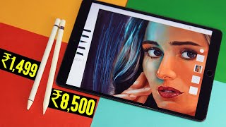 Apple Pencil Alternative ₹1,499 | Robustrion Stylus Unboxing and Review - Does it Sucks [Hindi]