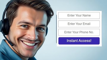 How to Create a Capture Form (Name, Email, Phone)
