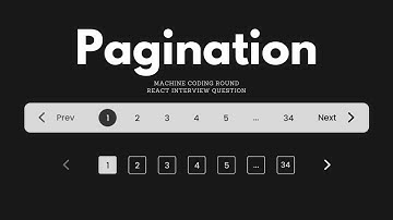 React Pagination | React Interview Questions | Machine Coding Round