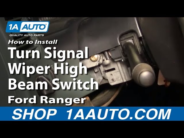 How To Replace Combination Switch 95 02 Ford Ranger 1a Auto