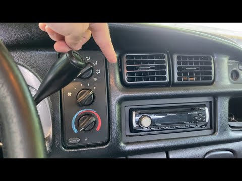 How To Fix 2nd Gen Dodge Ram Stuck On Defrost Only QUICK FIX