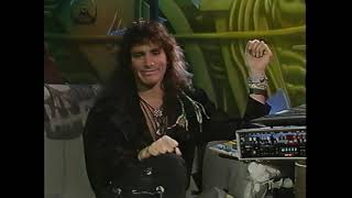 Steve Vai - Hosting Headbangers Ball 1990.05.26 (Full HD Remastered Video)