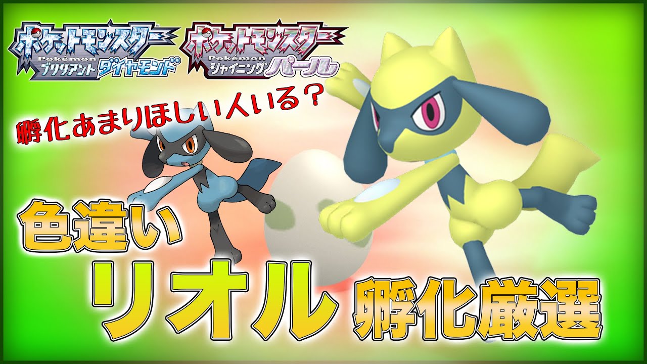 sp 色違いリオル孵化厳選 リオル孵化あまり配布 ポケモン Youtube sp 色違いリオル孵化厳選 リオル孵化あまり配布 ポケモン Youtube