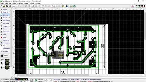 Плата в sprint layout. Часть1