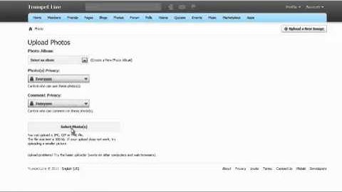 "Select Photo(s)" appears not clickable BUG - PhpFox RC 3 V.3