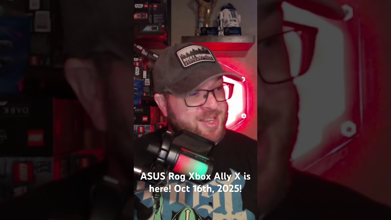 Видеопревью распаковки Asus Rog Xbox Ally X! Заходите и посмотрите, как я туплю!