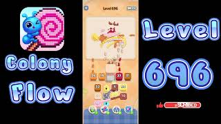Colony Flow Level 696 Walkthrough | All Gameplay Solution | Go Answer