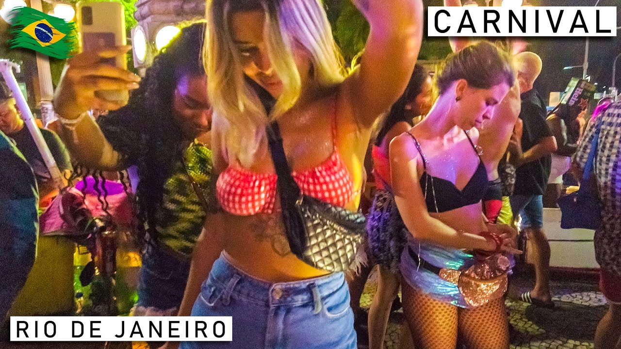 🇧🇷 Street Carnival Rio de Janeiro | Brazil |【4K】2022