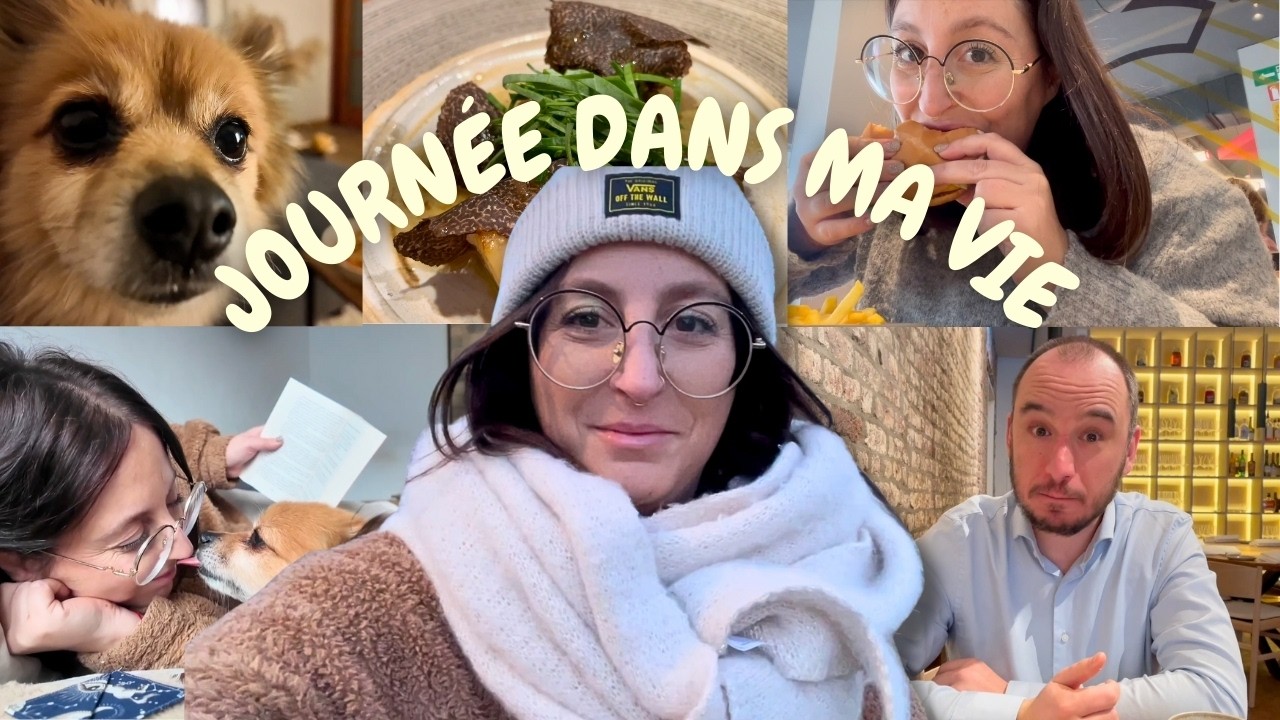VLOG ASMR - UNE JOURNÉE DANS MA VIE + RESTAURANT ÉTOILÉ ⭐️