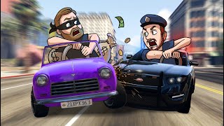Escape The Cops Challenge! | GTA5
