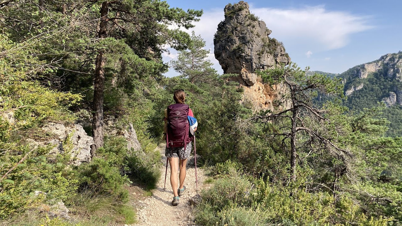 Randonne en itinrance sur le Causse Mjean  VLOG Rando