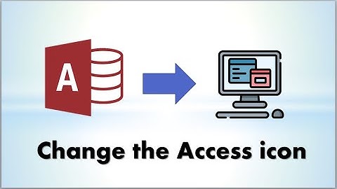 How to Change Microsoft Access Icon Easily | Step-by-Step Tutorial Without Any Code