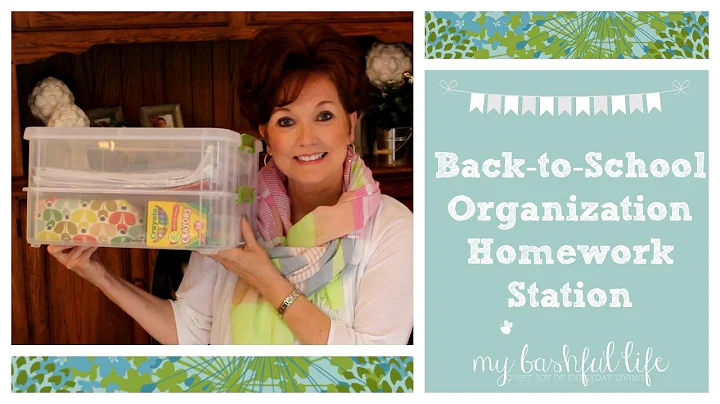 Travel Homework Station / Back-to-School