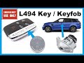 Range Rover Sport L494 Keyfob / Remote battery / Emergency Vehicle Access / Lock Barrel Replacement