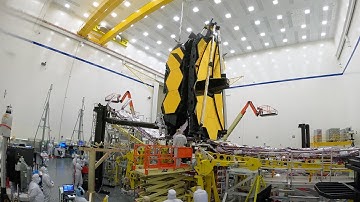 James Webb Space Telescope -J2 Wing Deployment Time-Lapse Footage