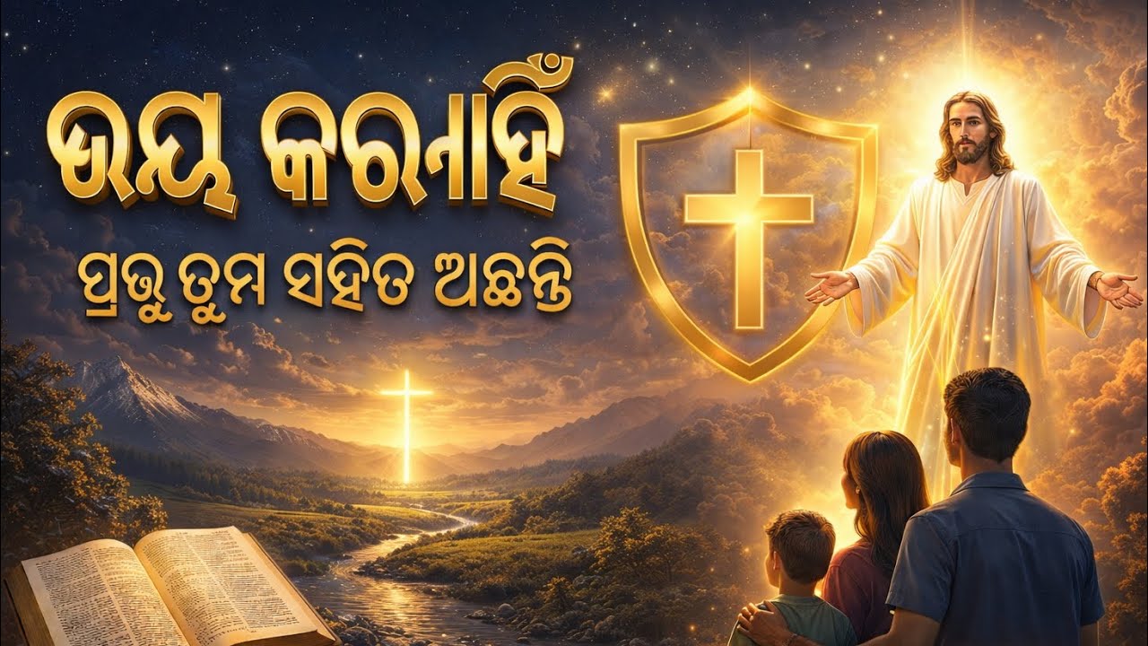 ଭୟ କରିବା ନାହିଁ — ପ୍ରଭୁ ତୁମ ସହିତ ଅଛନ୍ତି | ଗୀତ ସଂହିତା 3 | ଦେବଙ୍କ ଶକ୍ତିଶାଳୀ ବାଣୀ | Bible Message