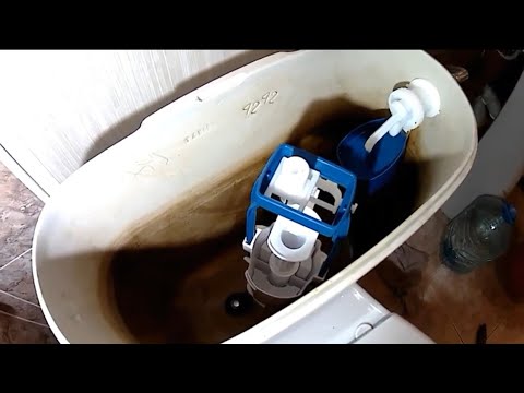 От А до Я. Сборка запорной арматуры (системы слива в унитазе).Последовательность Guru from the USSR.