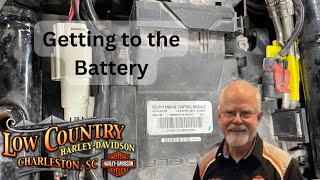 Doc Harley Getting to your Harley-Davidson Battery by Low Country Harley-Davidson 13,633 views 5 months ago 3 minutes, 39 seconds