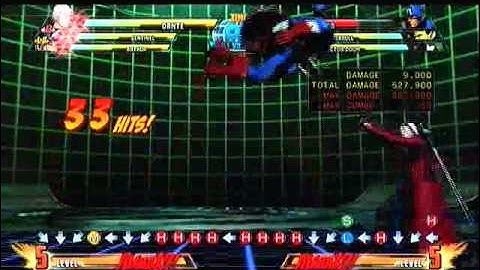 MvC3 - Dante/Sentinel DHC Glitch (the real BnB)