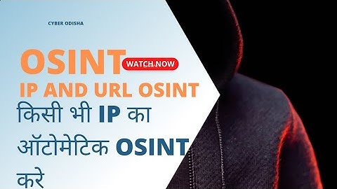 Automater – IP and URL OSINT Tool For Analysis | Top  open source intelligence (OSINT) tools #ai