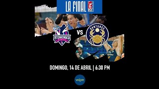 WIPR presenta el 1er partido de la final de LVSF - Atenienses de Manatí VS. Cangrejeras de Santurce.