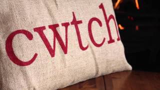 Cwtch Cushion - under 30 seconds - WelshGiftShop.com