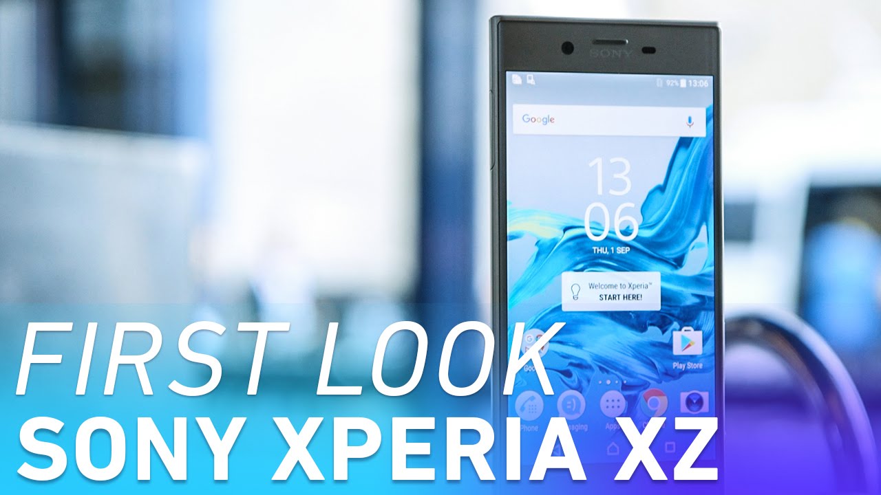 Sony Xperia XZ: the new flagship cameraphone - YouTube