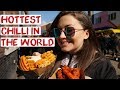 London Food Tour | Hot Sauce Festival | England Road Trip Travel Vlog 19